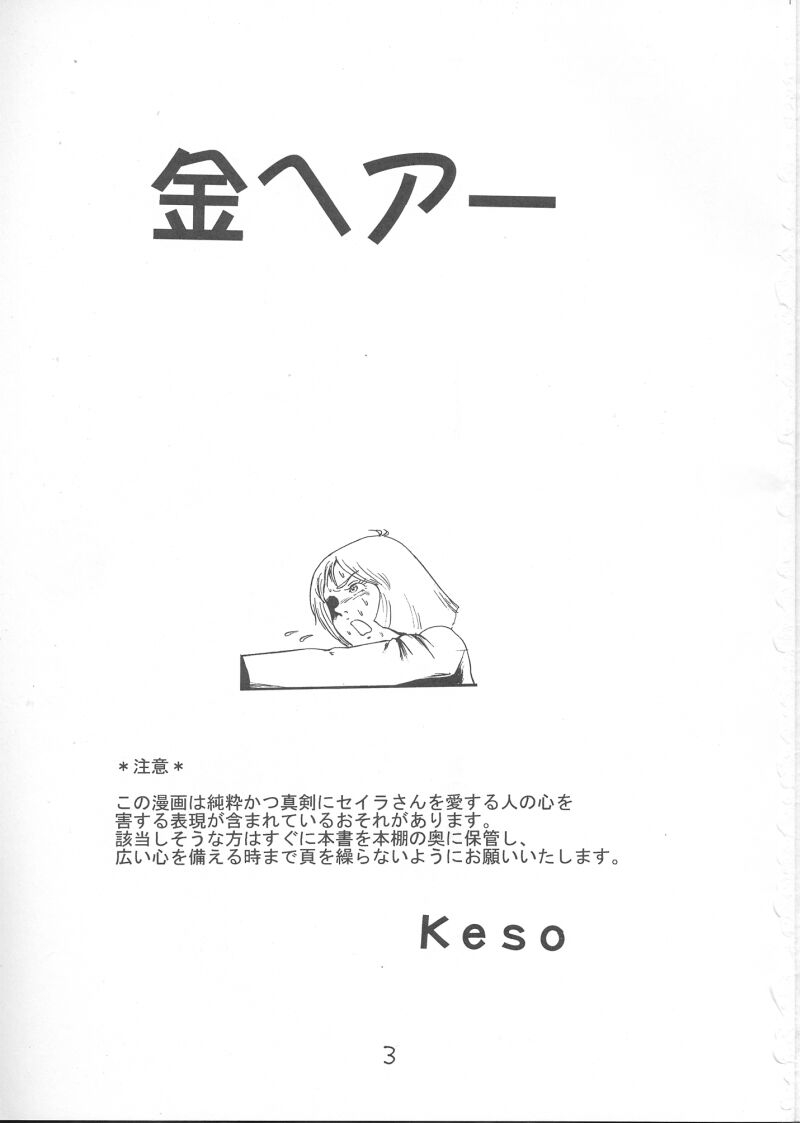 [Skirt Tsuki (keso)] Kin Hair kaitei ban | Blonde (Mobile Suit Gundam) [English] [desudesu] 1