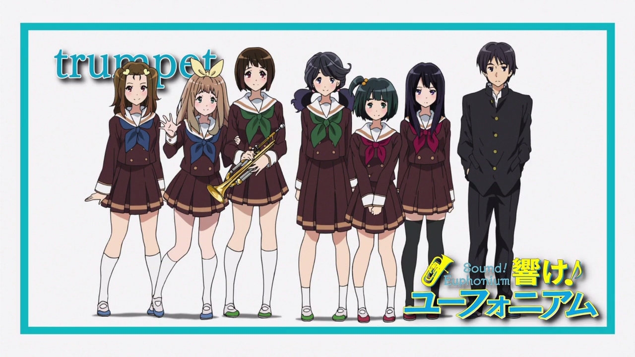 the eyecatch of hibike euphonium (animate ver.) 6