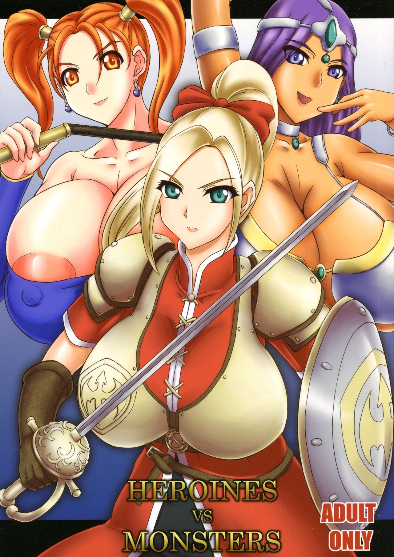[Anglachel (Yamamura Natsuru)] HEROINES vs MONSTERS (Dragon Quest Heroes) [English] {bewbs666} 0
