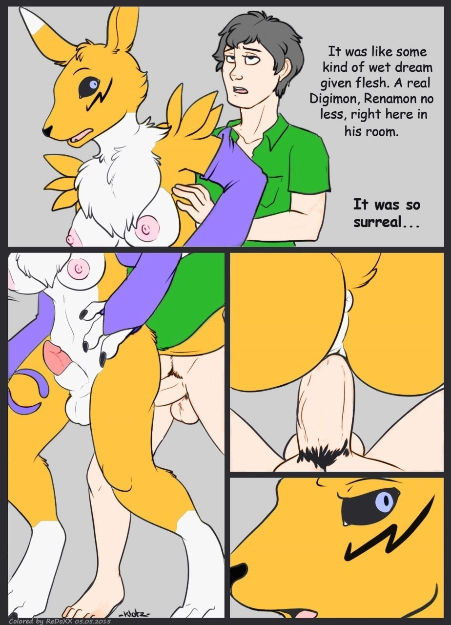 [Klotz] Oh My Renamon (Digimon)[Colorized by ReDoXX] 7