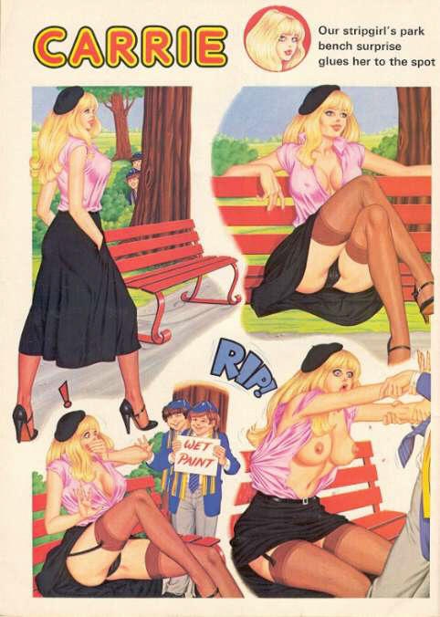 Carrie Carton Girl Strip Complete 1972-1988 154