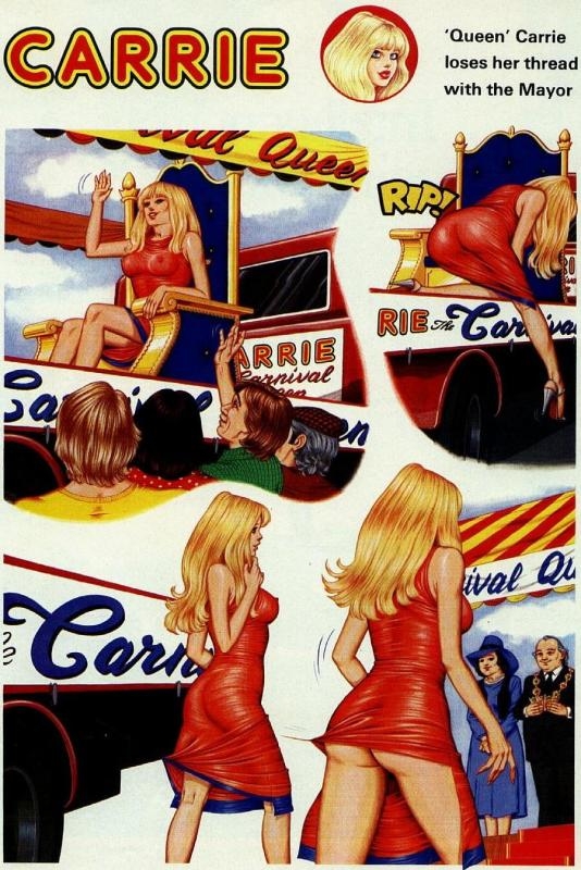 Carrie Carton Girl Strip Complete 1972-1988 180