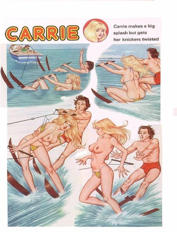 Carrie Carton Girl Strip Complete 1972-1988 182