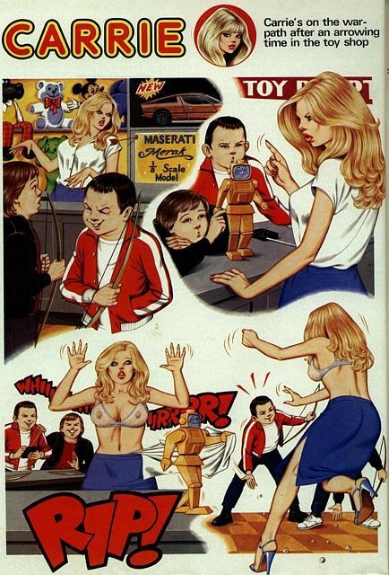 Carrie Carton Girl Strip Complete 1972-1988 216
