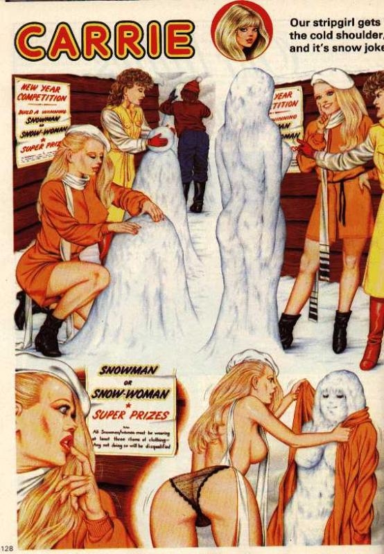 Carrie Carton Girl Strip Complete 1972-1988 256