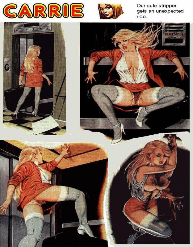 Carrie Carton Girl Strip Complete 1972-1988 276