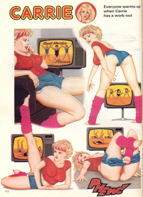 Carrie Carton Girl Strip Complete 1972-1988 282