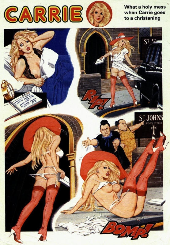 Carrie Carton Girl Strip Complete 1972-1988 284