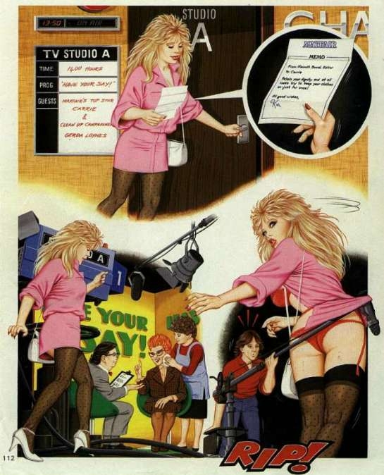 Carrie Carton Girl Strip Complete 1972-1988 304