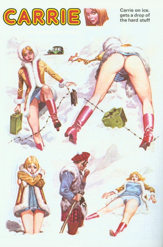 Carrie Carton Girl Strip Complete 1972-1988 4