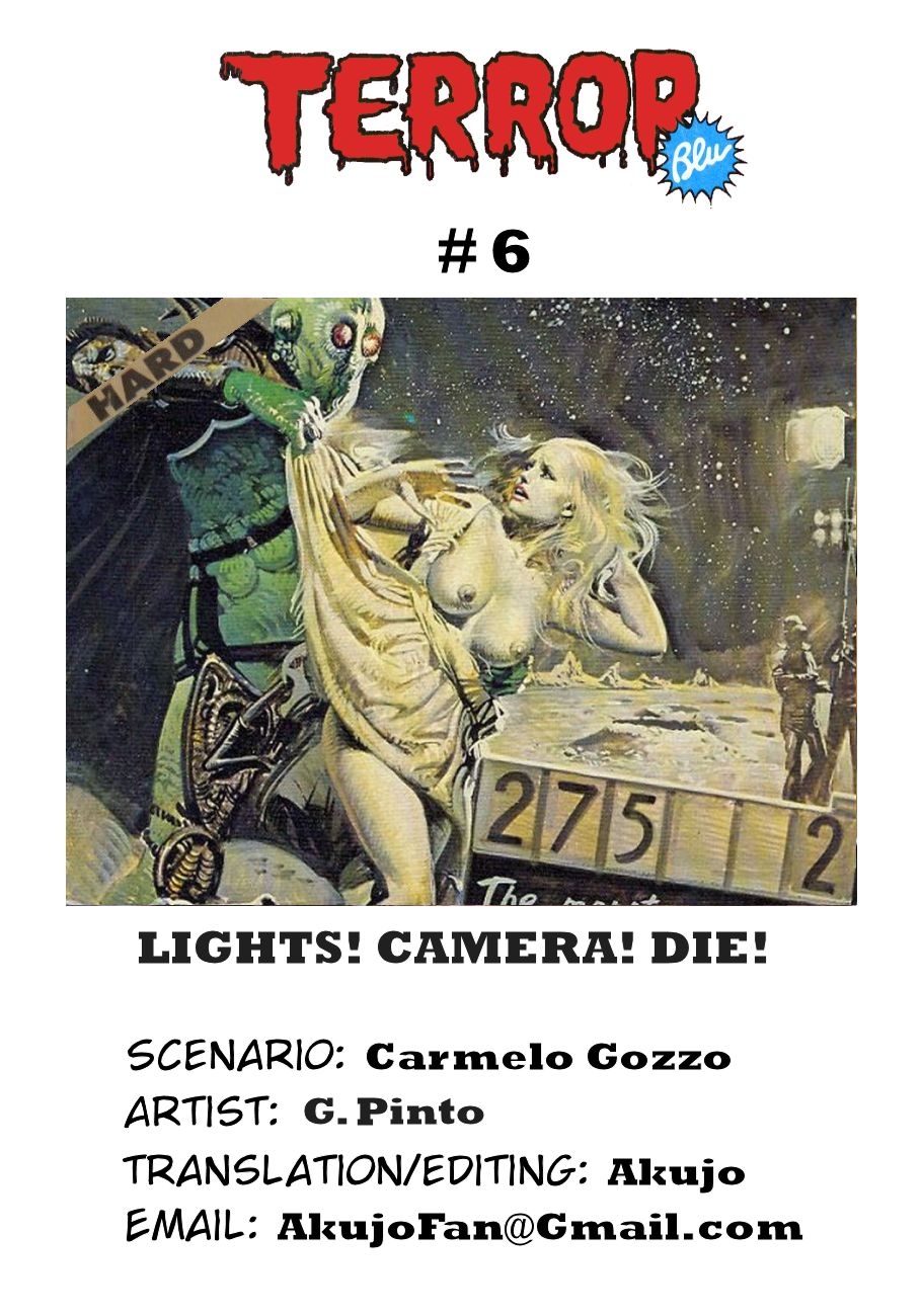 [G.Pinto] Terror Blu #6 - Ciack: Si Muore! (Lights! Camera! Die!) (ENG) [Akujo] 1