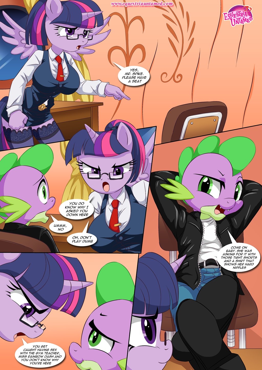 [Palcomix] Sex Ed with Miss Twilight Sparkle (My Little Pony Friendship is Magic) 16