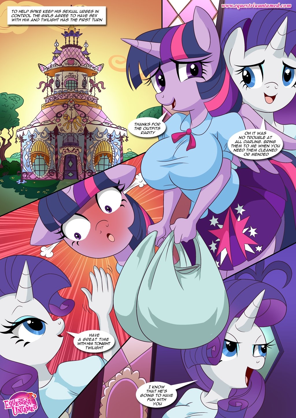 [Palcomix] Sex Ed with Miss Twilight Sparkle (My Little Pony Friendship is Magic) 1