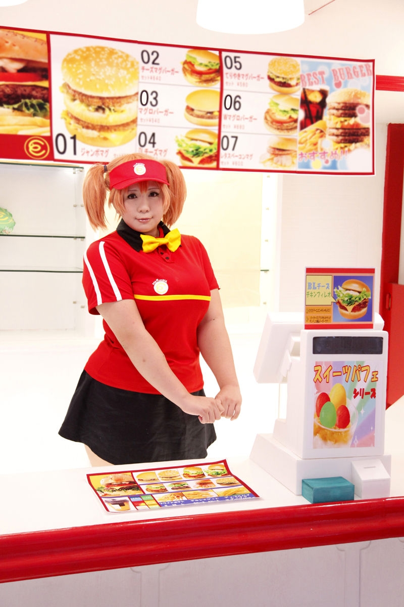 (C84) [mariposa luz de la luna (Chouzuki Maryou)] Gochuumon wa Big Maguro Burger Set desu ne, Tsuika de Chiho wa Ikaga desu ka? (Hataraku Maou-sama!) 16