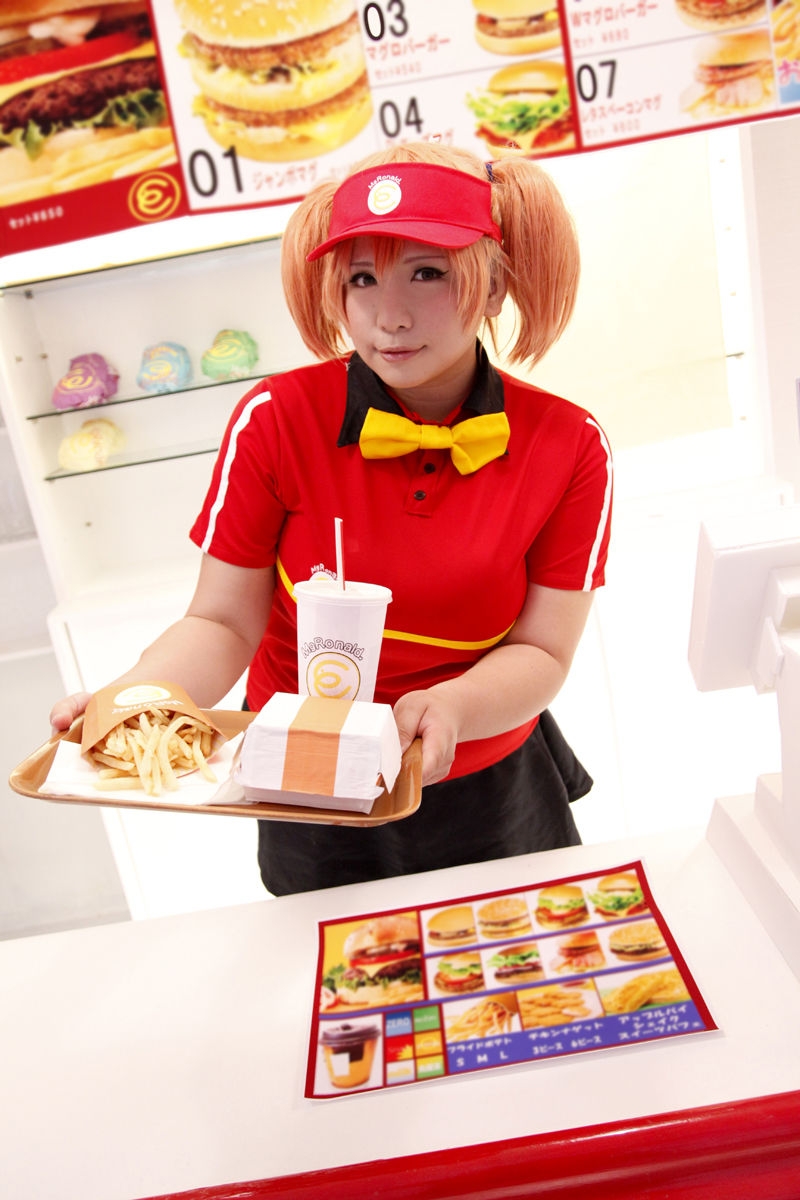 (C84) [mariposa luz de la luna (Chouzuki Maryou)] Gochuumon wa Big Maguro Burger Set desu ne, Tsuika de Chiho wa Ikaga desu ka? (Hataraku Maou-sama!) 22