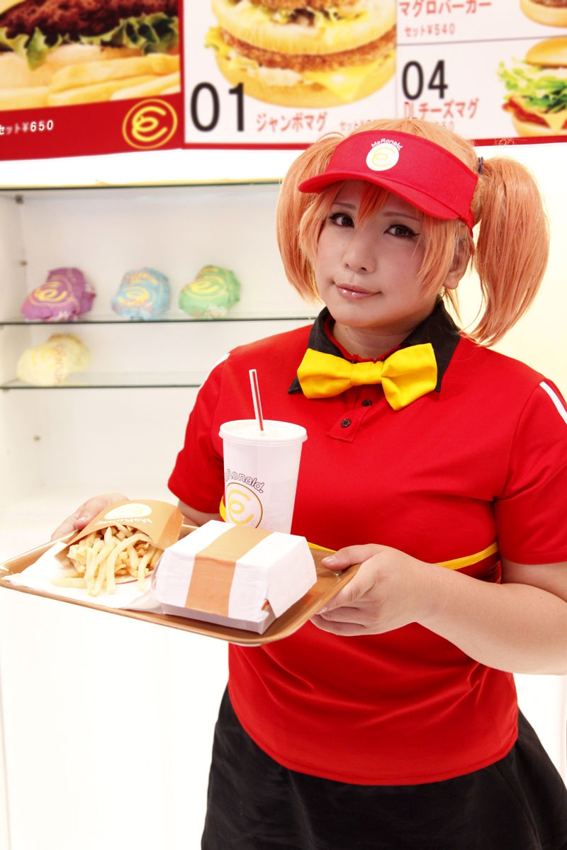 (C84) [mariposa luz de la luna (Chouzuki Maryou)] Gochuumon wa Big Maguro Burger Set desu ne, Tsuika de Chiho wa Ikaga desu ka? (Hataraku Maou-sama!) 23