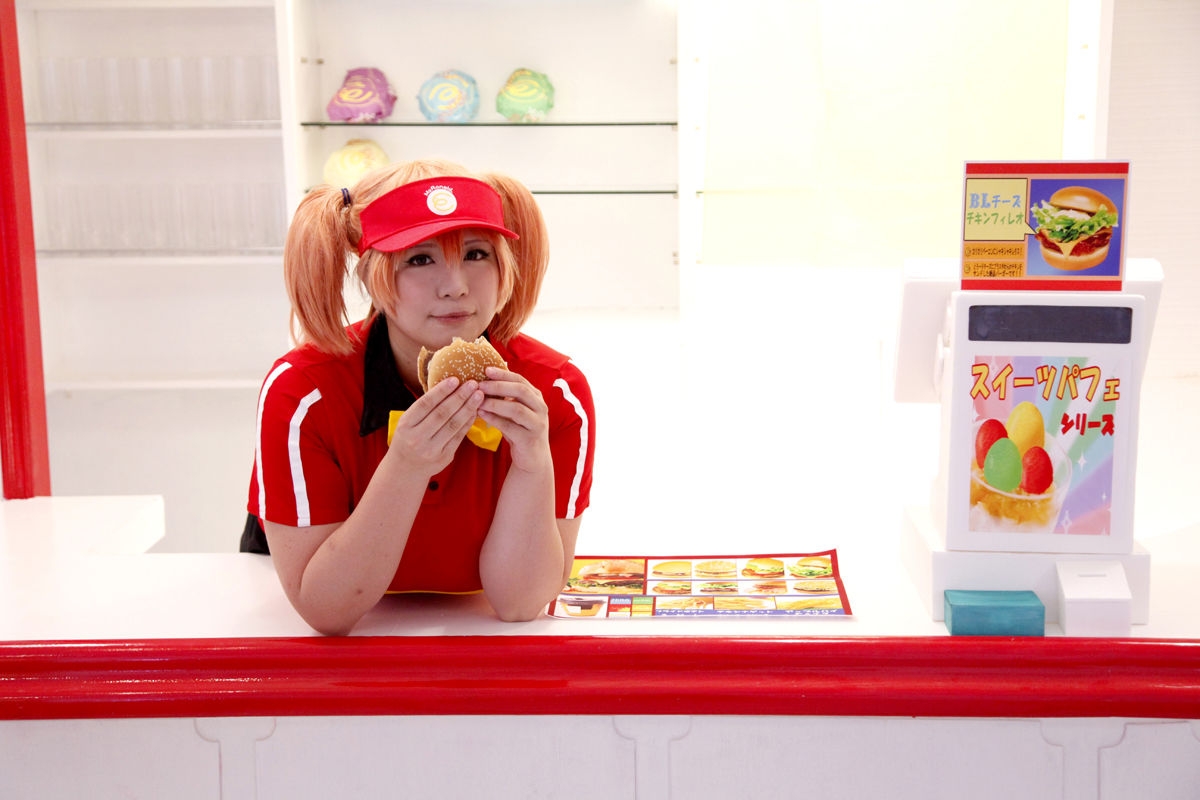 (C84) [mariposa luz de la luna (Chouzuki Maryou)] Gochuumon wa Big Maguro Burger Set desu ne, Tsuika de Chiho wa Ikaga desu ka? (Hataraku Maou-sama!) 90