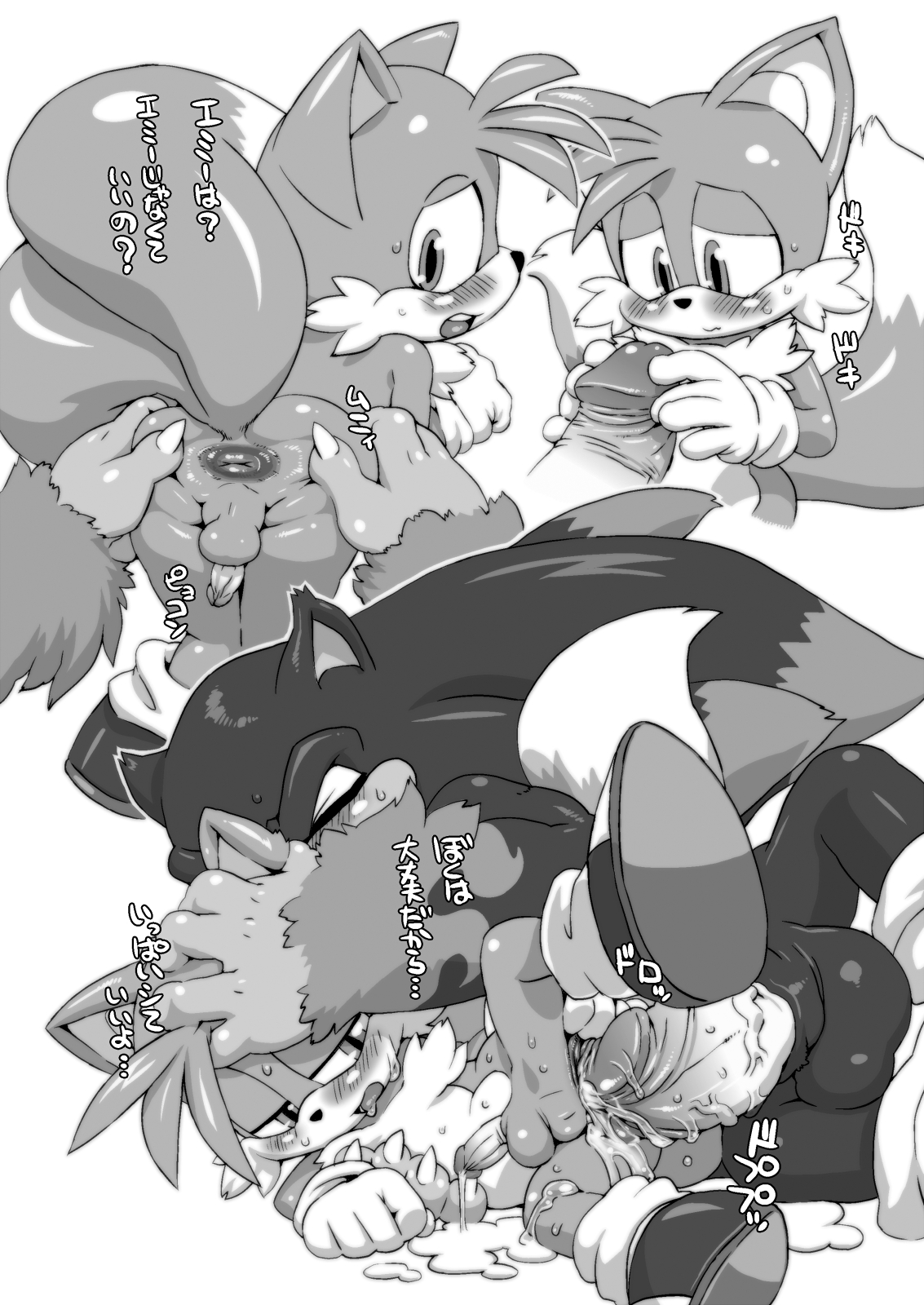 [Umasugiyu (Nezumin)] Hotondo Sonic (Sonic The Hedgehog) [Decensored] 19