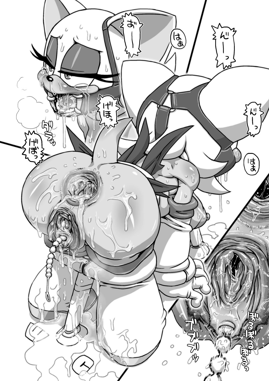 [Umasugiyu (Nezumin)] Hotondo Sonic (Sonic The Hedgehog) [Decensored] 37