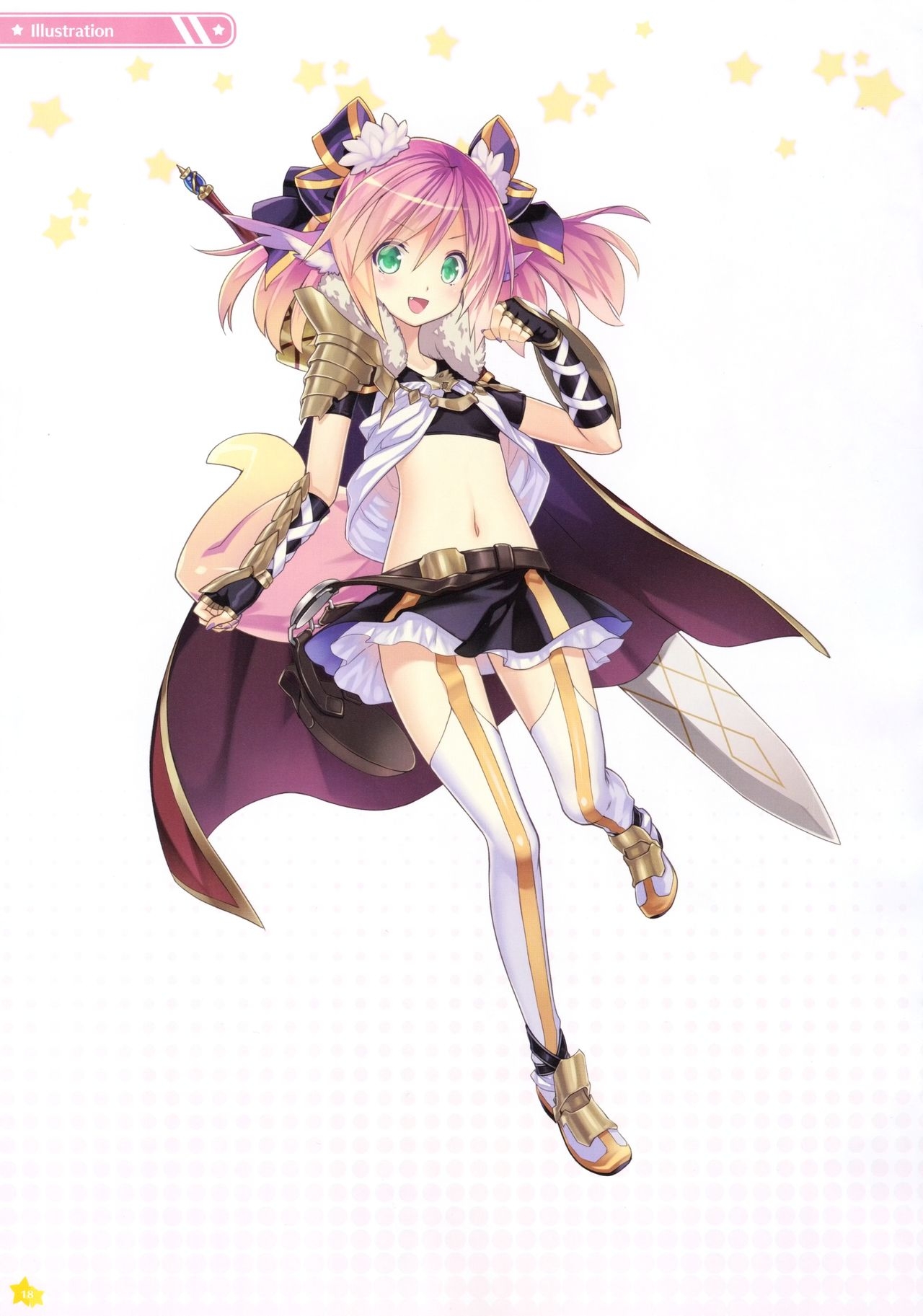 Moero Chronicle official art book 20