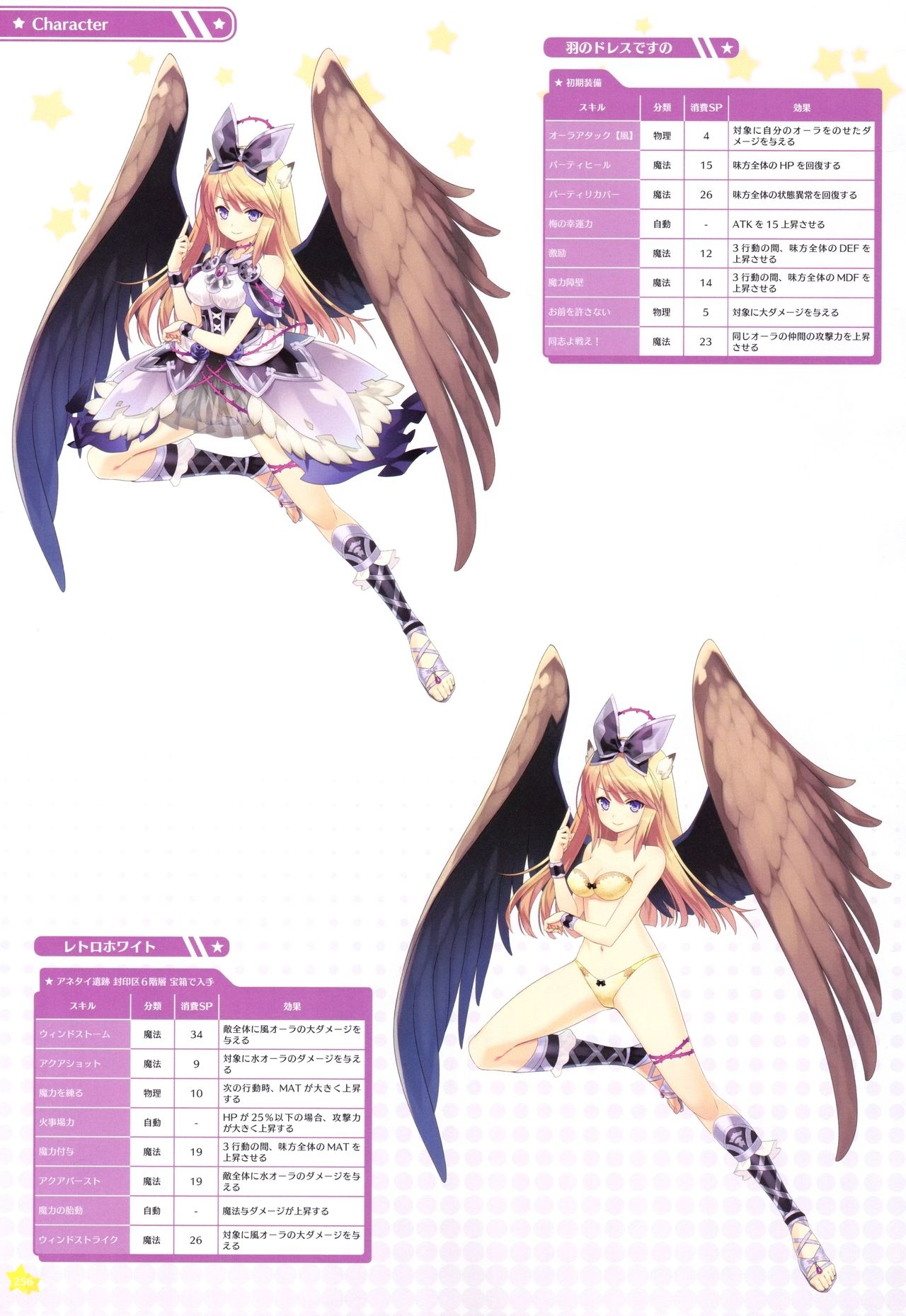 Moero Chronicle official art book 256