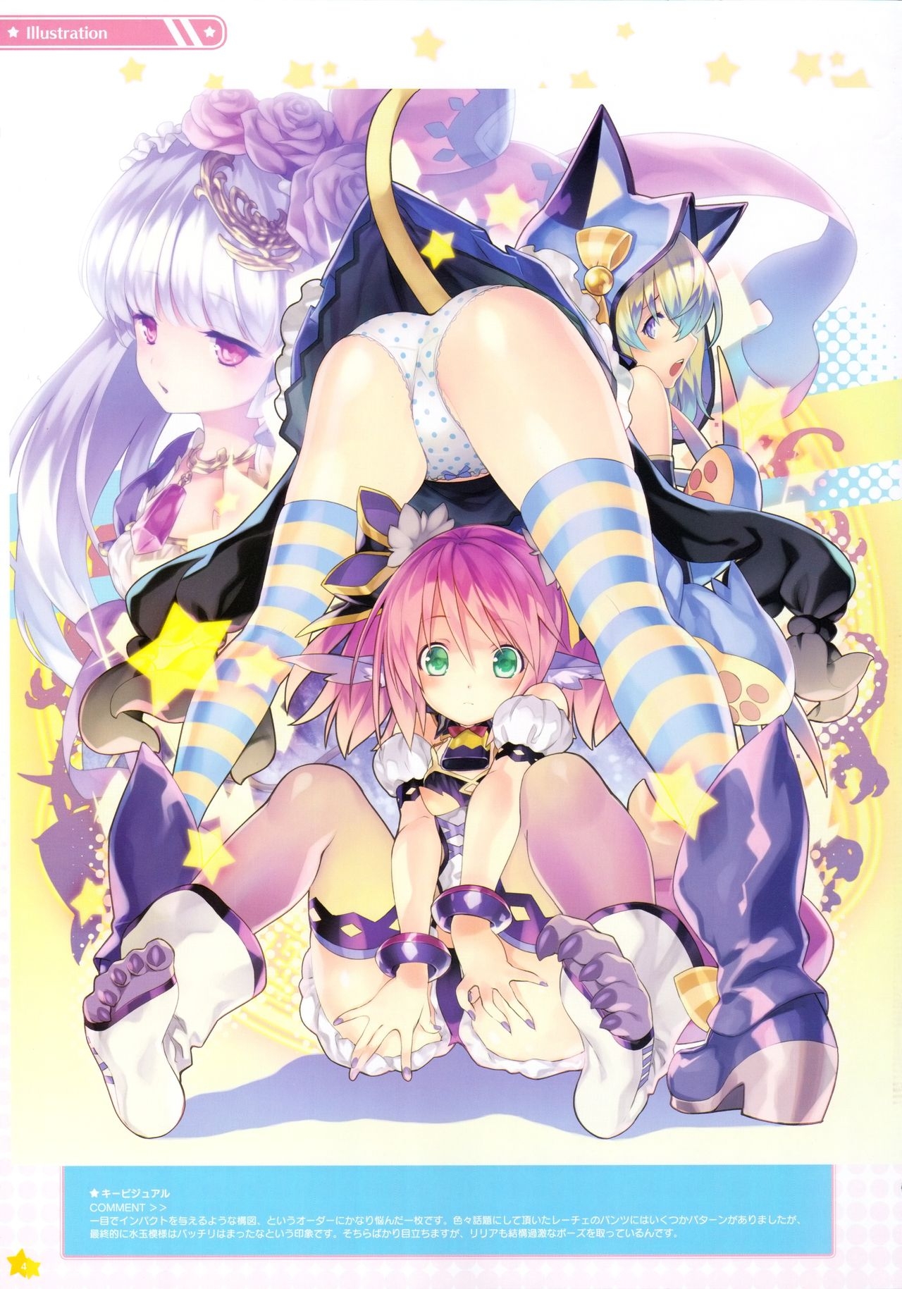 Moero Chronicle official art book 7