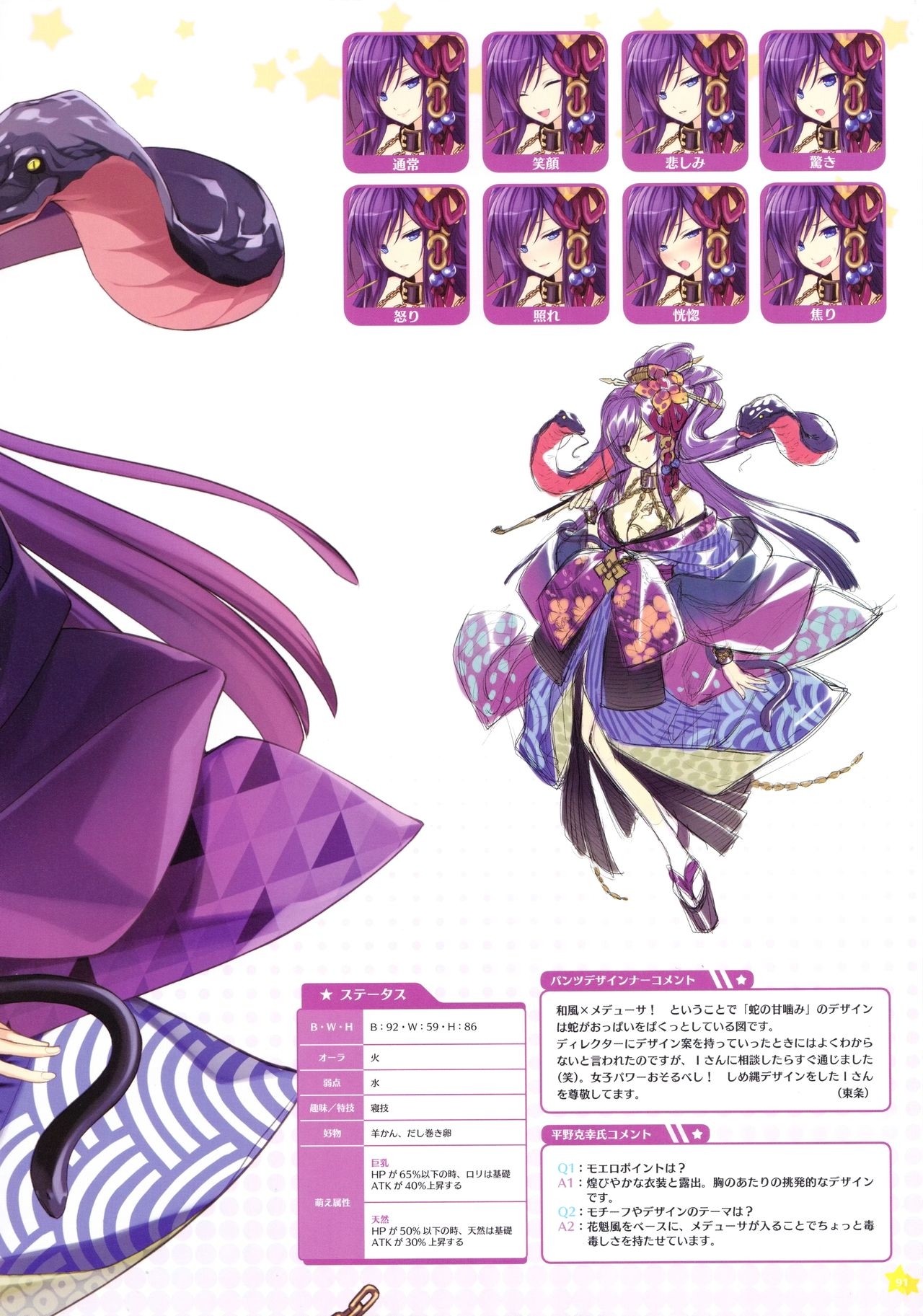 Moero Chronicle official art book 91