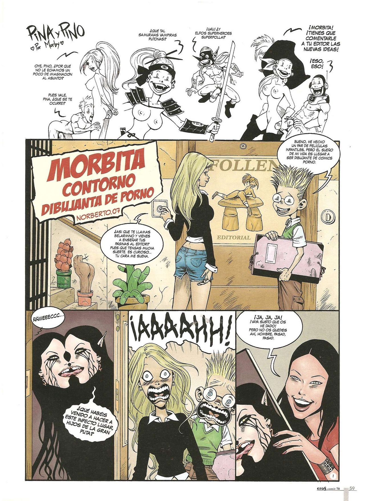 [Norberto Fernández] Morbita Contorno, dibujanta de porno [Spanish] 23