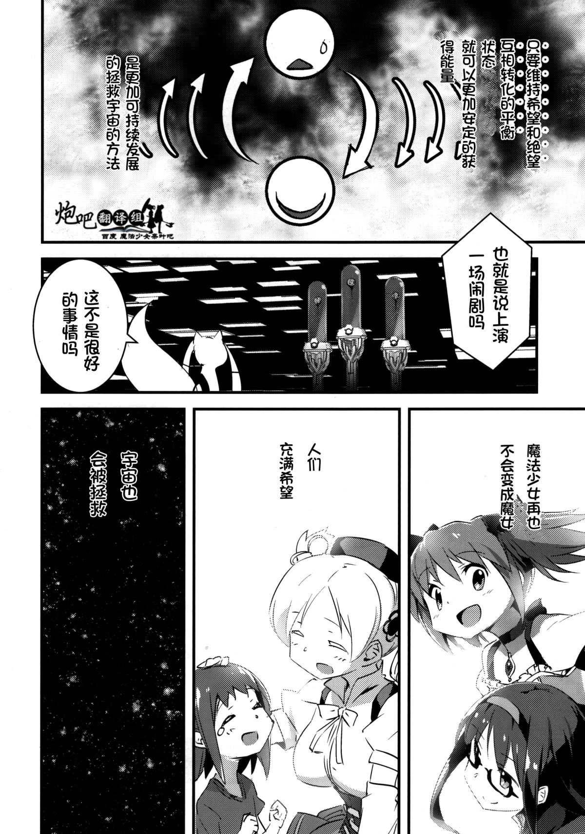 (C89) [Mosome (bun150)] Mado Nano CROSSOVER 10.0 (Puella Magi Madoka Magica, Mahou Shoujo Lyrical Nanoha) [Chinese] [百度魔法少女奈叶吧汉化组×@AcSimmonsn苦力×黑他累汉化组] 19