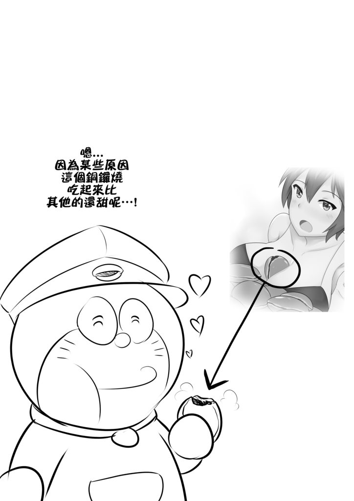 [Wangphing] Finding Dora-teitoku's WEAKNESS... | 尋找哆啦提督的弱點 (Kantai Collection -KanColle-, Doraemon) [Chinese] 9
