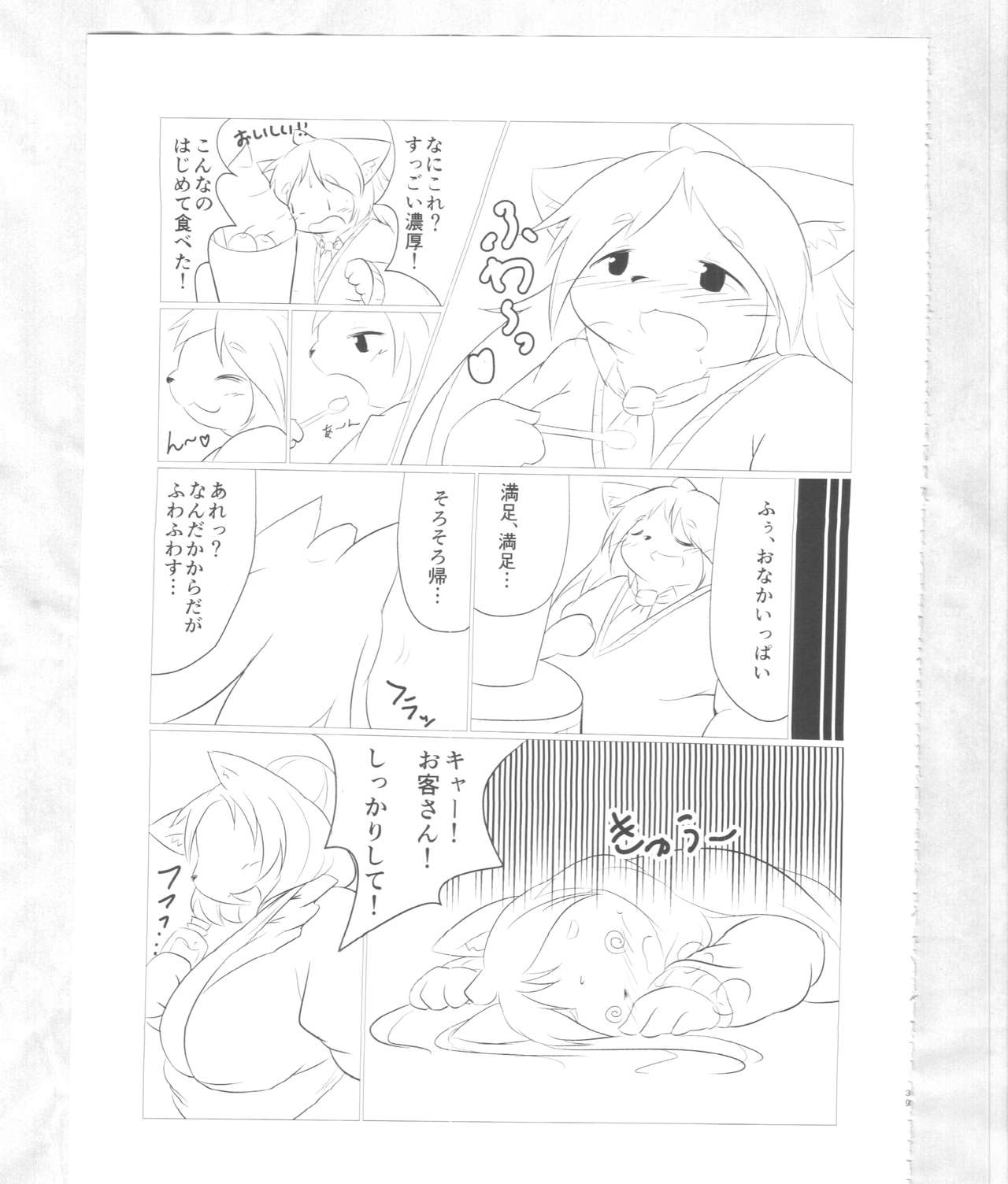 (C89) [Nininini (DANGAN, kyuuri)] Kaze yo. Kitsune ni Todoite iru ka (ConConCollector(Katte Edition)) 38