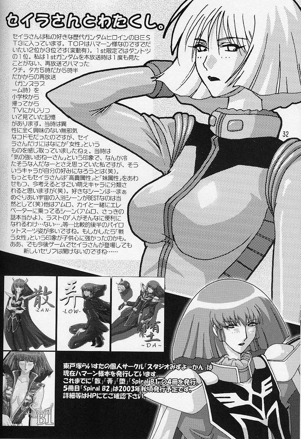 (C64) [Studio Mizuyokan (Higashitotsuka Raisuta)] 180MSp (Mobile Suit Gundam) 30