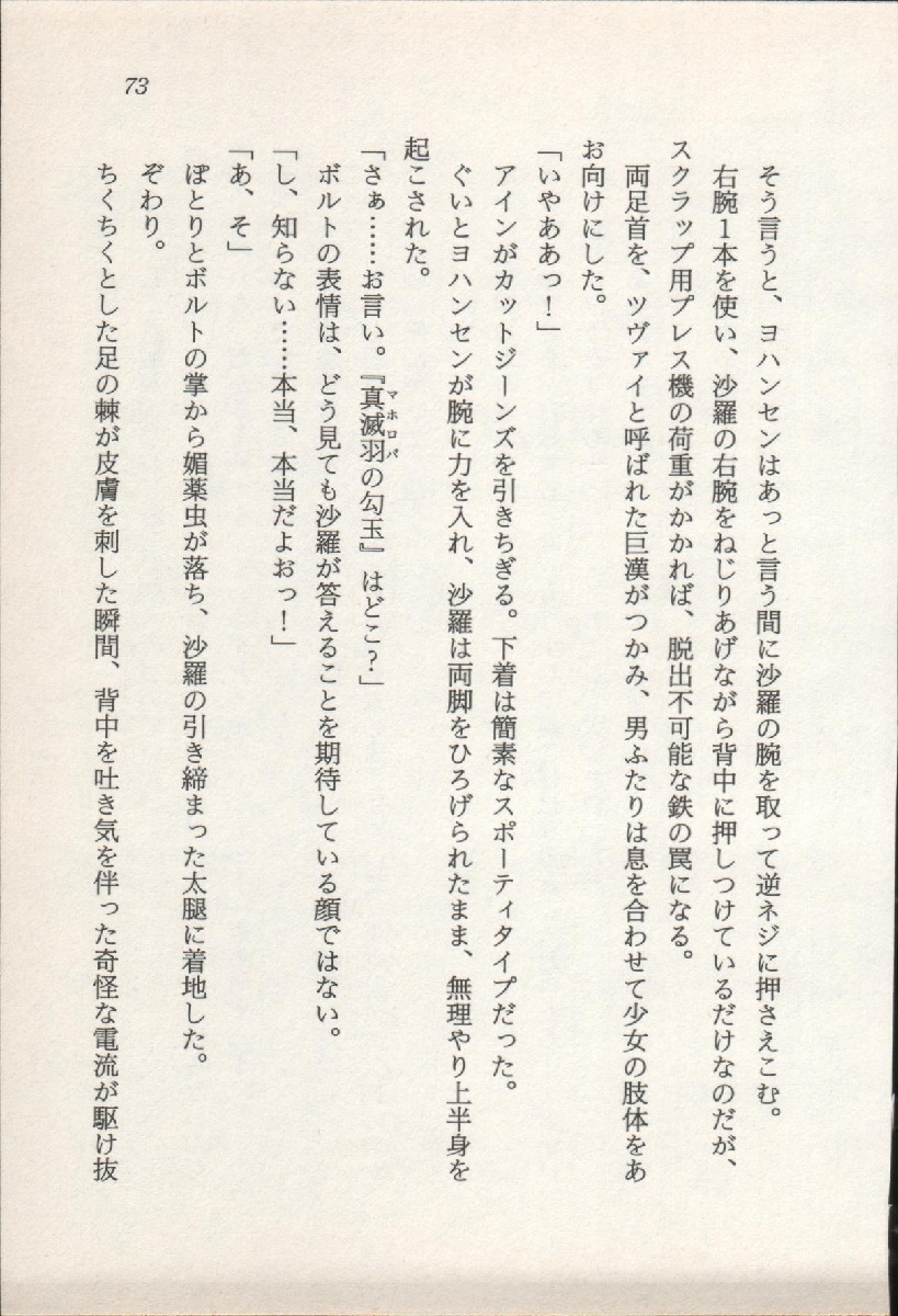 [Nakaoi Kimu, Kudara Naizou] Treasure Hunter Sara - Kindan no Maingyoku 73