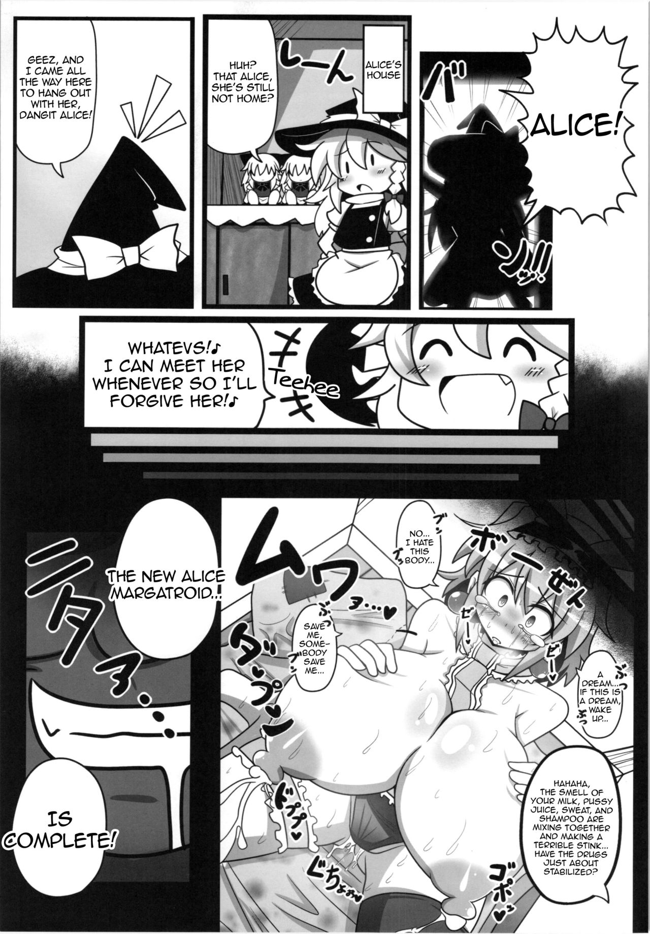 (Reitaisai 12) [Ato Nana Fun (Rindou)] Alice to Sex! (Touhou Project) [English] [Toks] 9