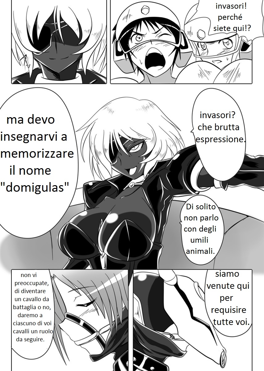 [Ochigan (Wabuki)] Jigen Teikoku Domigulas Vol. 3 | L'impero Dimensionale - Domigulas Vol.3 [Italian] [dragon2991] 5