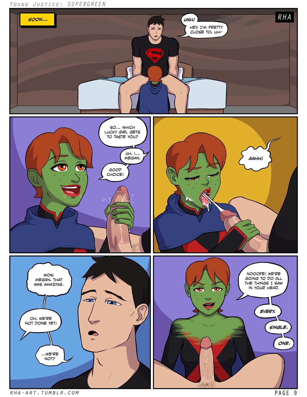 [Rha] Young Justice: Supergreen (Young Justice) 9