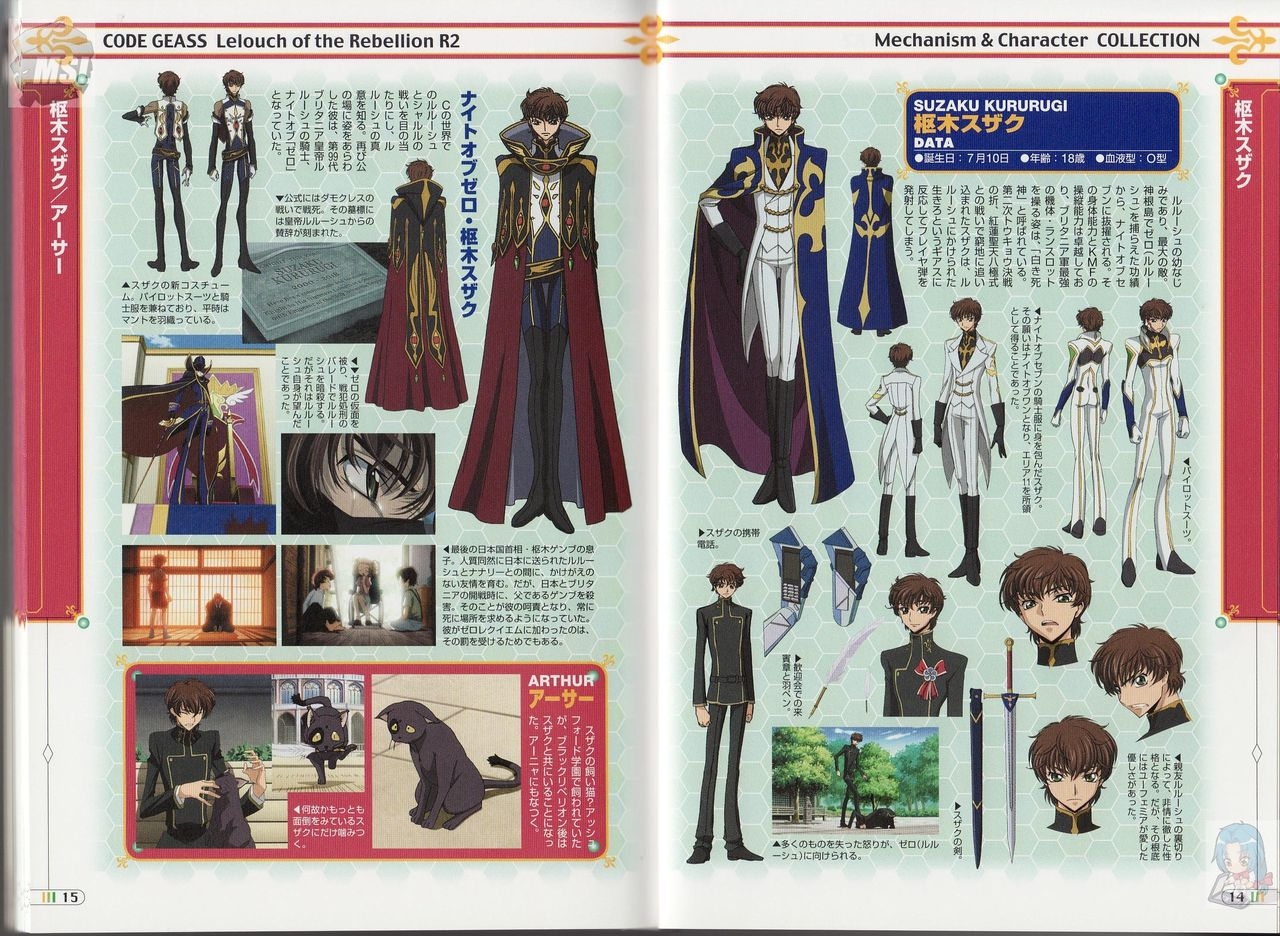 Dengeki Data Collection 27 Code Geass R2 7