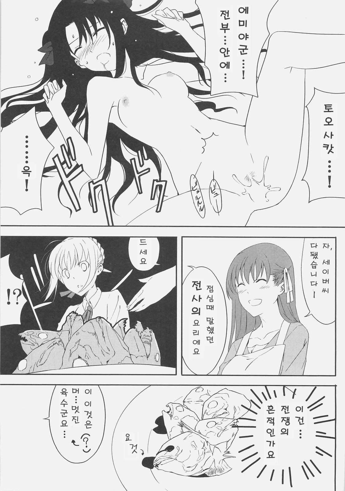 (C71) [Moriisan-Tokono (Morii Shizuki)] Kyouha Nichiyoubi. (Fate/stay night) [Korean] 26