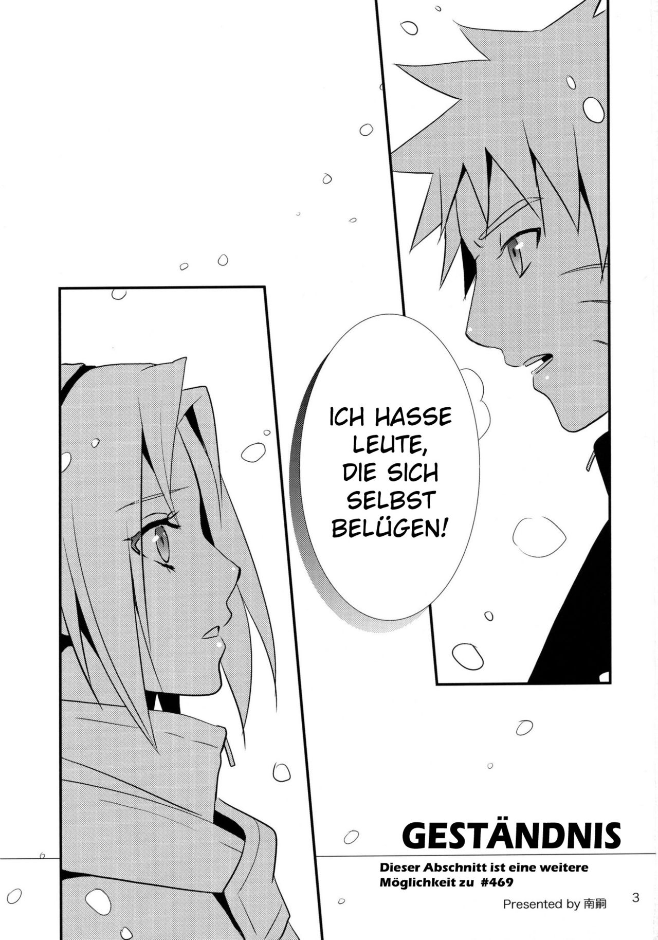 [if no Danpen (Minamishi)] Kokuhaku | Geständnis (Naruto) [German] [Lyteral] 1