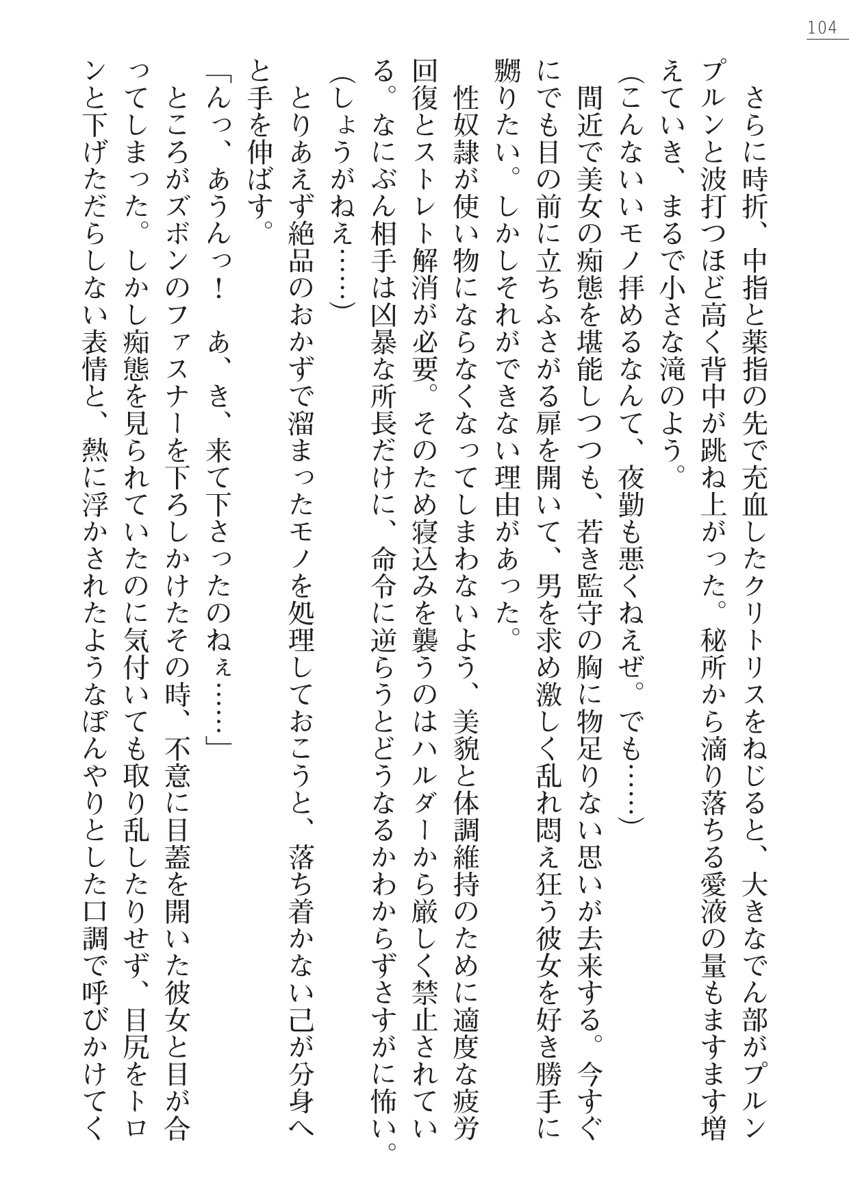 [Yamamoto Saki, Maineko Ruru] Seirei Kanchou Nanaly - Ingoku no Horyo Shuuyoujo 103