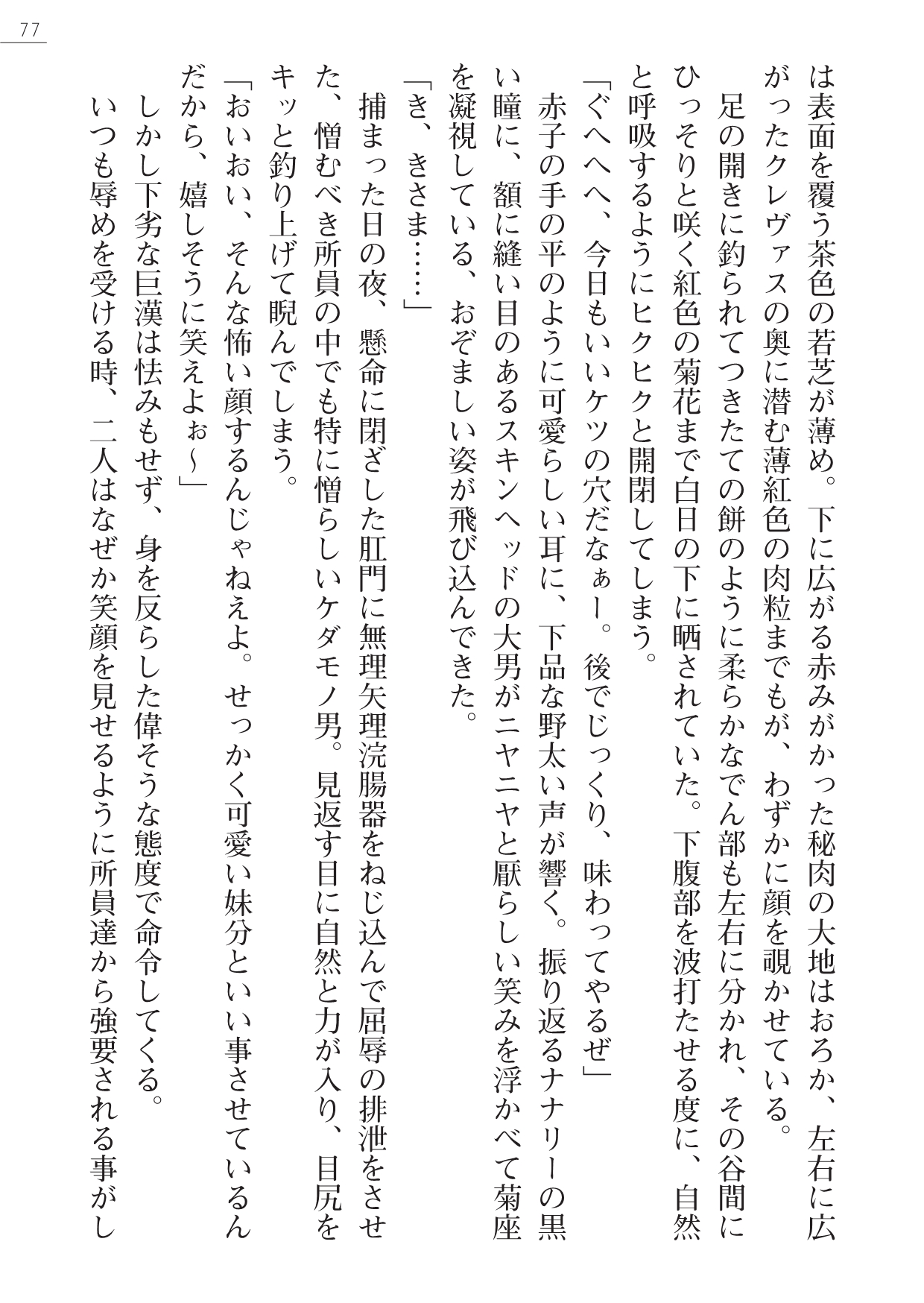 [Yamamoto Saki, Maineko Ruru] Seirei Kanchou Nanaly - Ingoku no Horyo Shuuyoujo 76