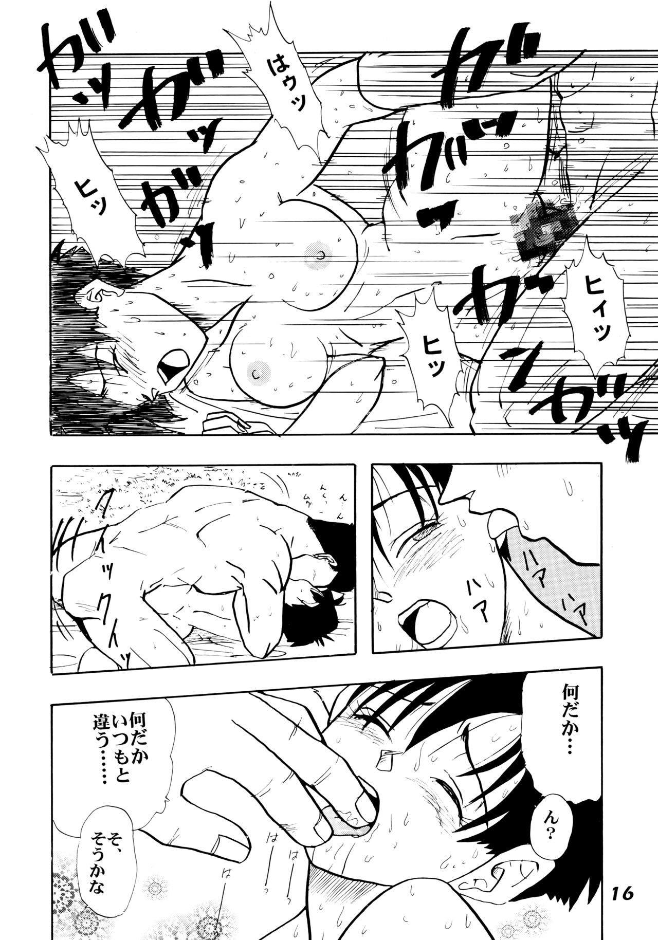 (C52) [Chirigami Goya, Fusuma Goten (Shouji Haruzo)] Irohani (Dragon Ball GT) 15