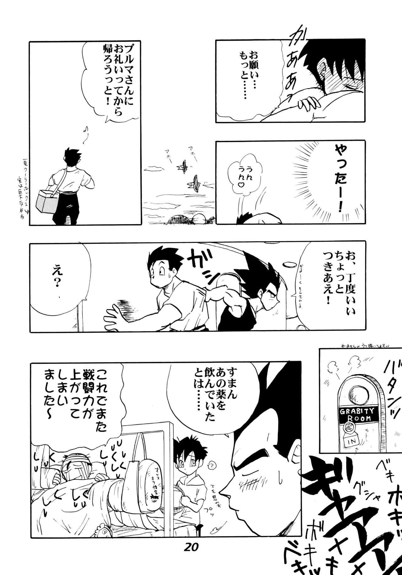 (C52) [Chirigami Goya, Fusuma Goten (Shouji Haruzo)] Irohani (Dragon Ball GT) 19