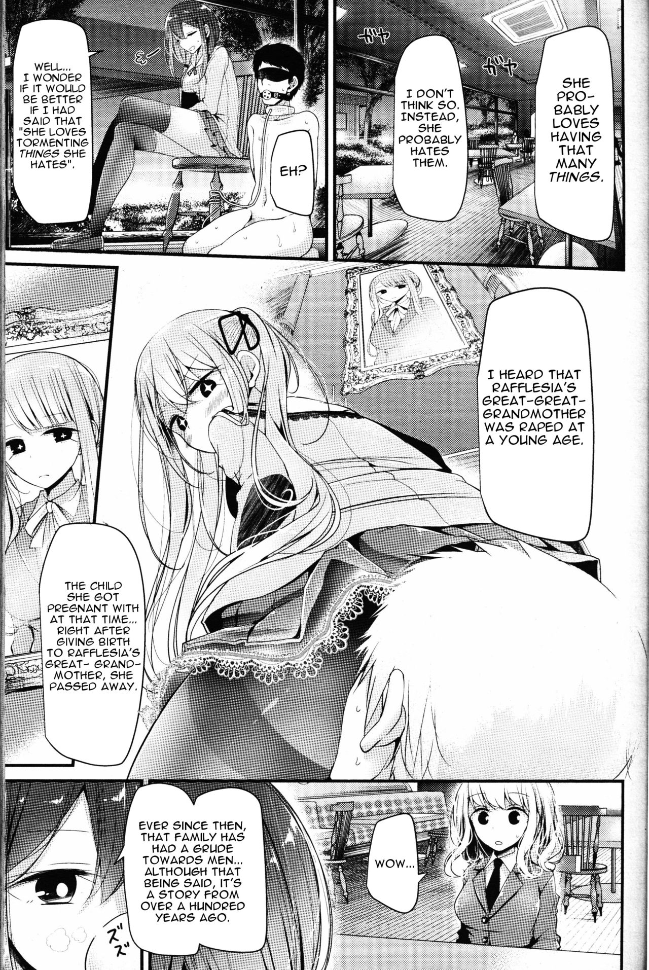 [Oouso] Pet or Slave - Yamada Rafflesia no Baai | Pet or Slave - The Case of Rafflesia Yamada (Girls forM Vol. 12) [English] [sneikkimies] 14