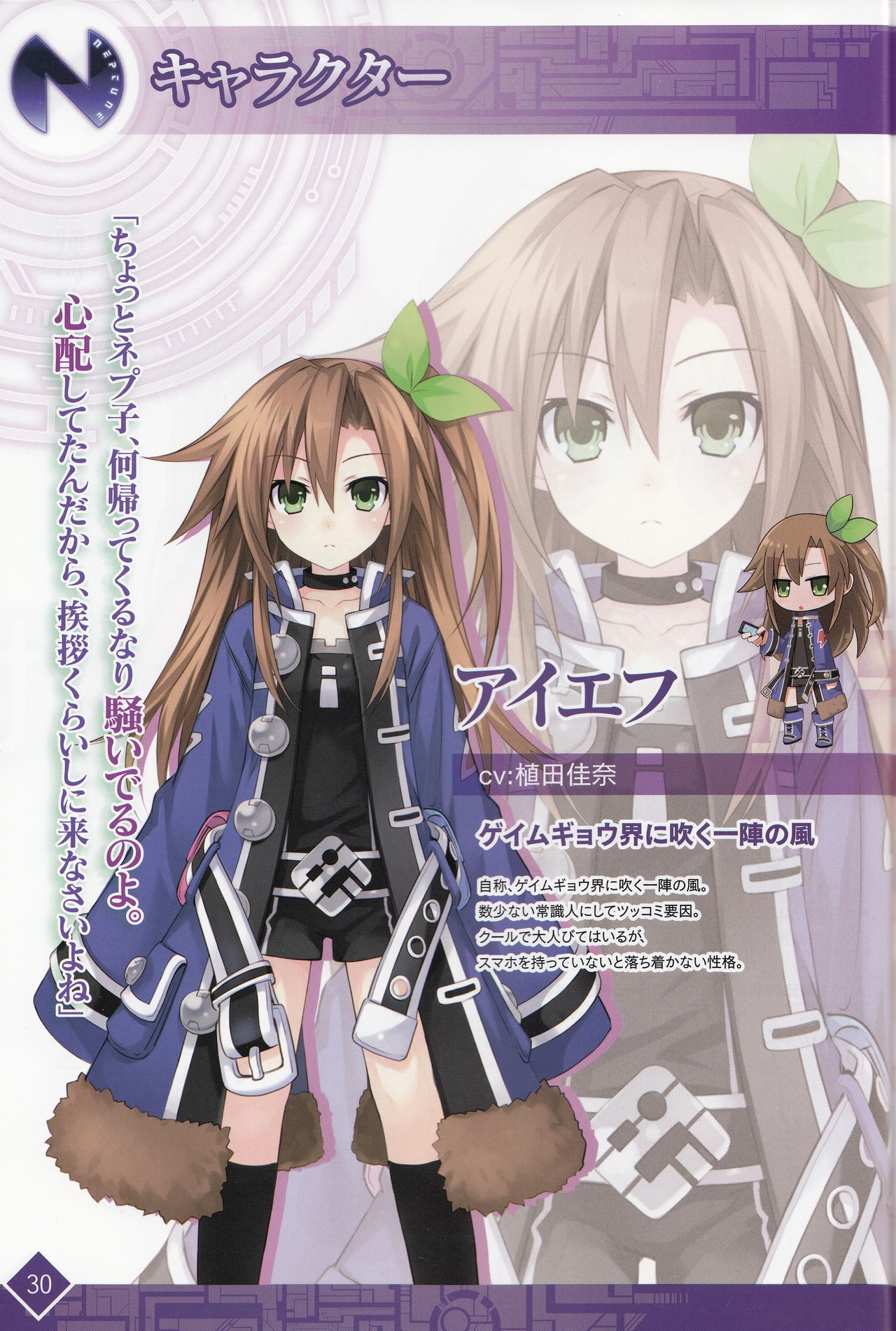 Shinjigen Game Neptune VII(victories) Yoyaku Tokuten Visual Book 28