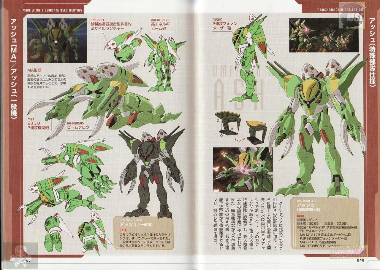 Dengeki Data Collection - Mobile Suit Gundam - SEED DESTINY Part 1 24