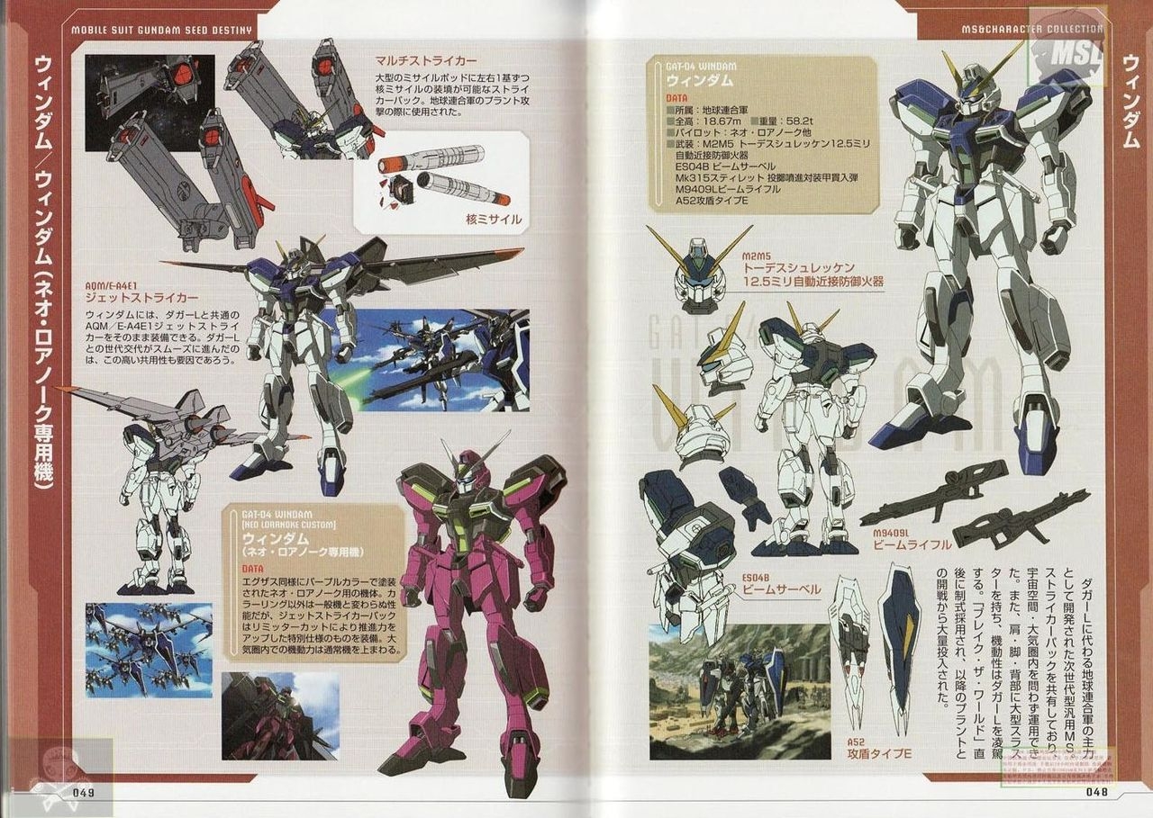 Dengeki Data Collection - Mobile Suit Gundam - SEED DESTINY Part 1 25