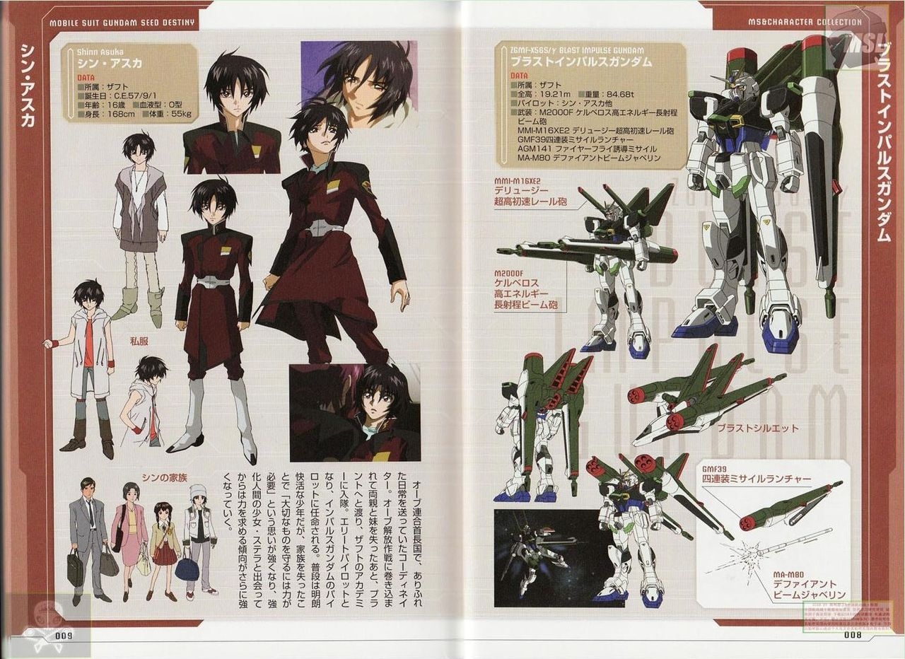 Dengeki Data Collection - Mobile Suit Gundam - SEED DESTINY Part 1 5