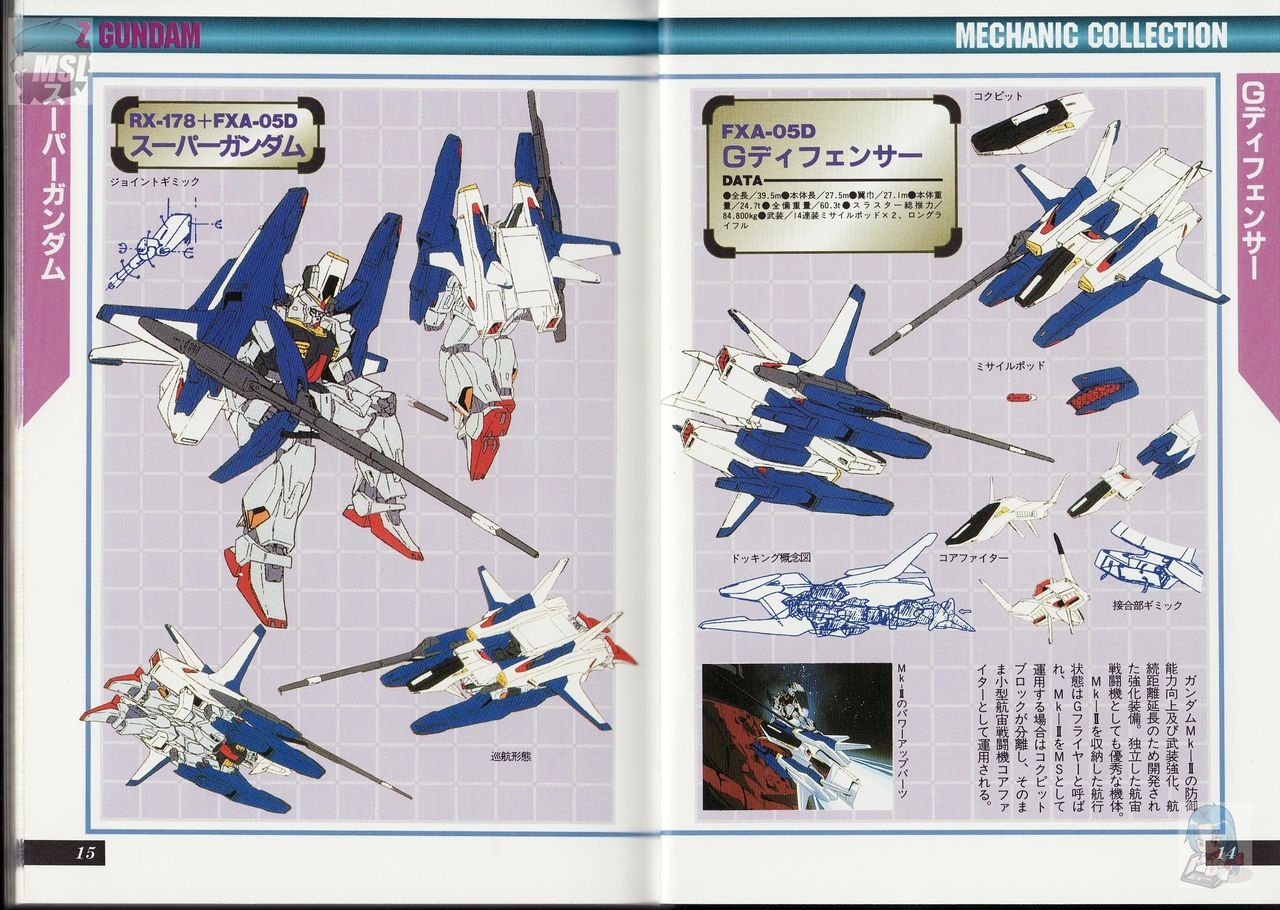 Dengeki Data Collection No.5 - Mobile Suit Gundam Z Gekan 10