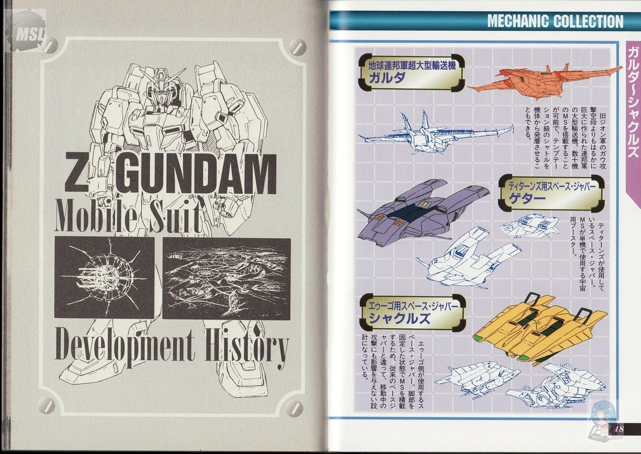 Dengeki Data Collection No.5 - Mobile Suit Gundam Z Gekan 27